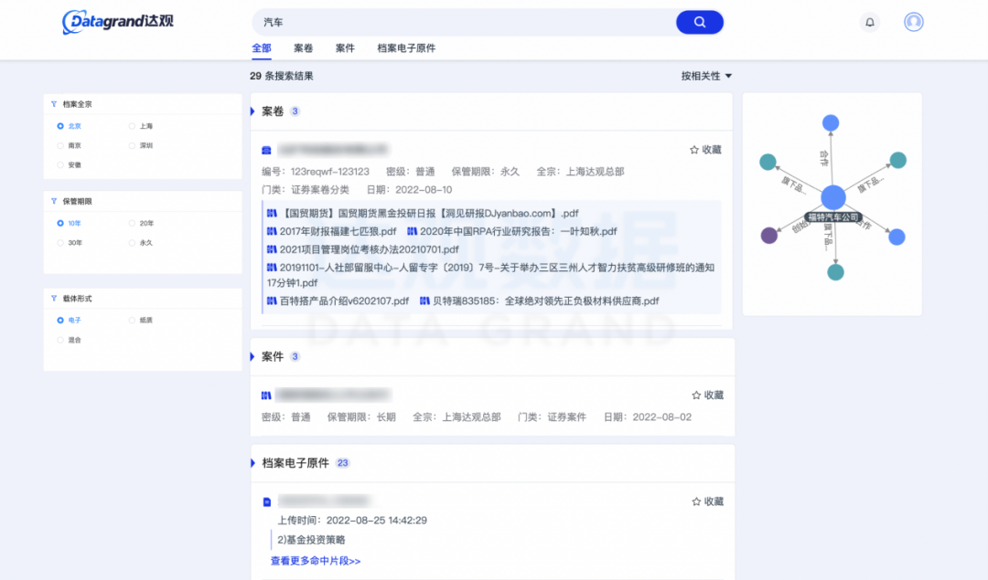 档案智能搜索助力档案搜的快、搜的准